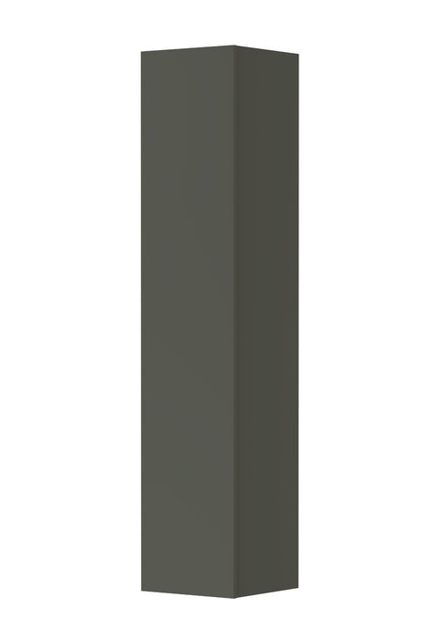 Ink Hoge kast 1 deur greeploos gelakt - Mat Beton Groen - 36x37x169cm - 1259507