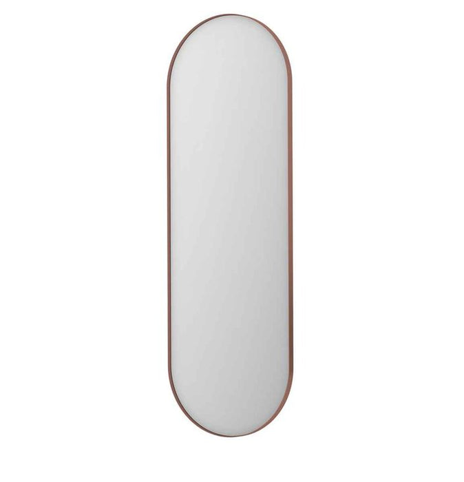 Ink SP20 spiegel 60x180cm ovaal in stalen kader - Geborsteld koper - 8408984