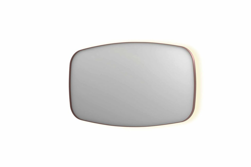 Ink SP30 spiegel 140x80cm - indirecte LED verlichting rondom, geborsteld koper - 8409774