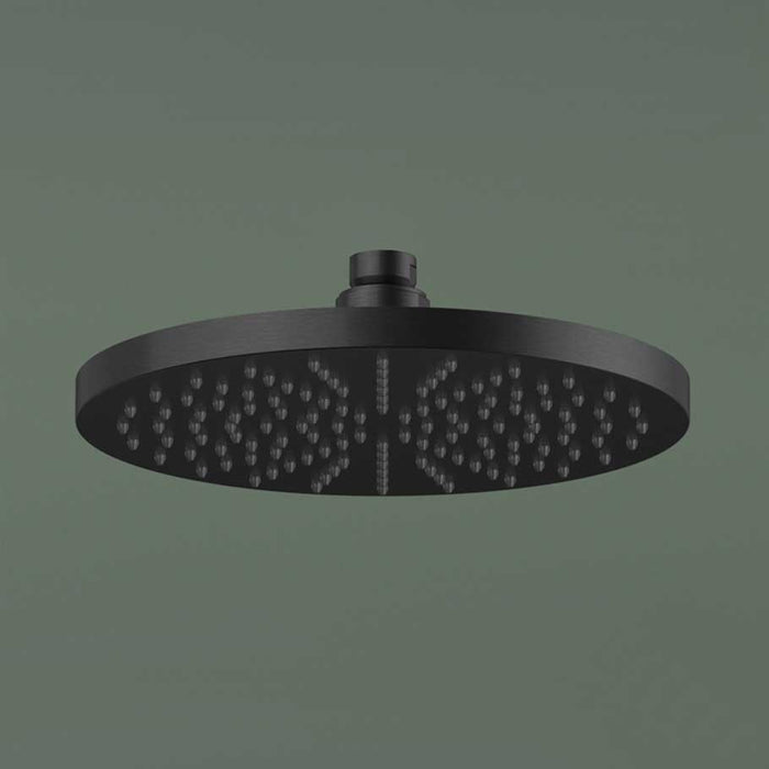 Hotbath M100 hoofddouche 20cm - Geborsteld Zwart PVD