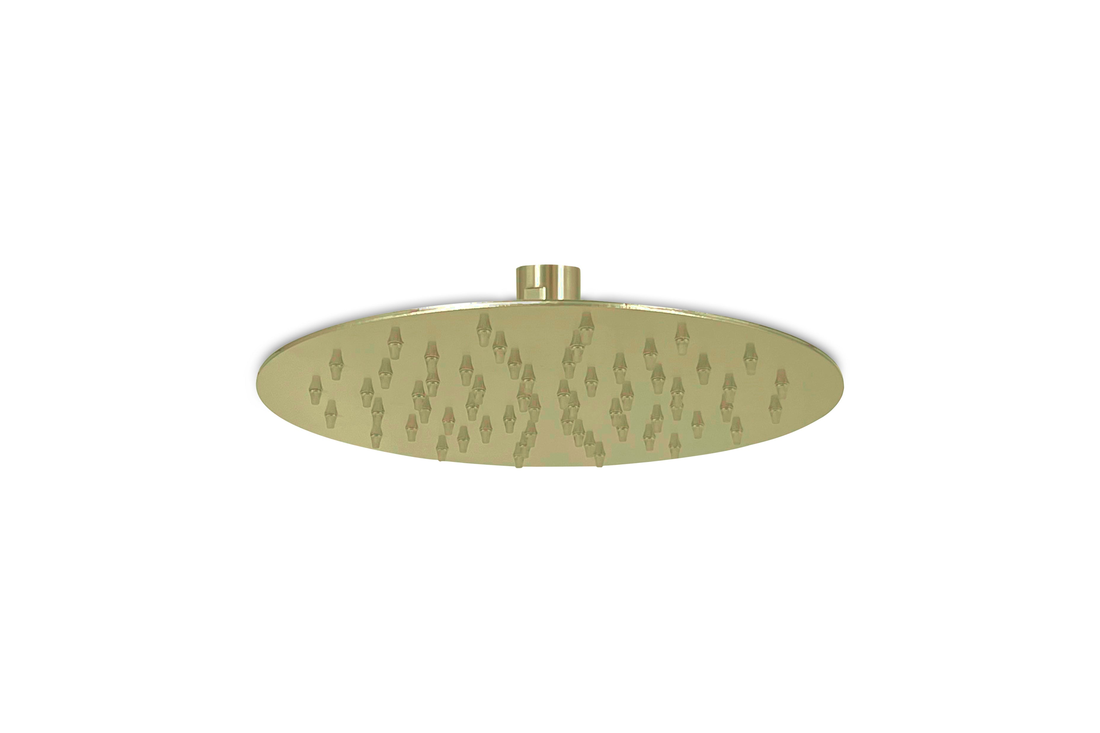 Lagoo - Nesso - Hoofddouche Superslim ( 2mm | Ø200)  - Geborsteld Messing PVD - N8100BB