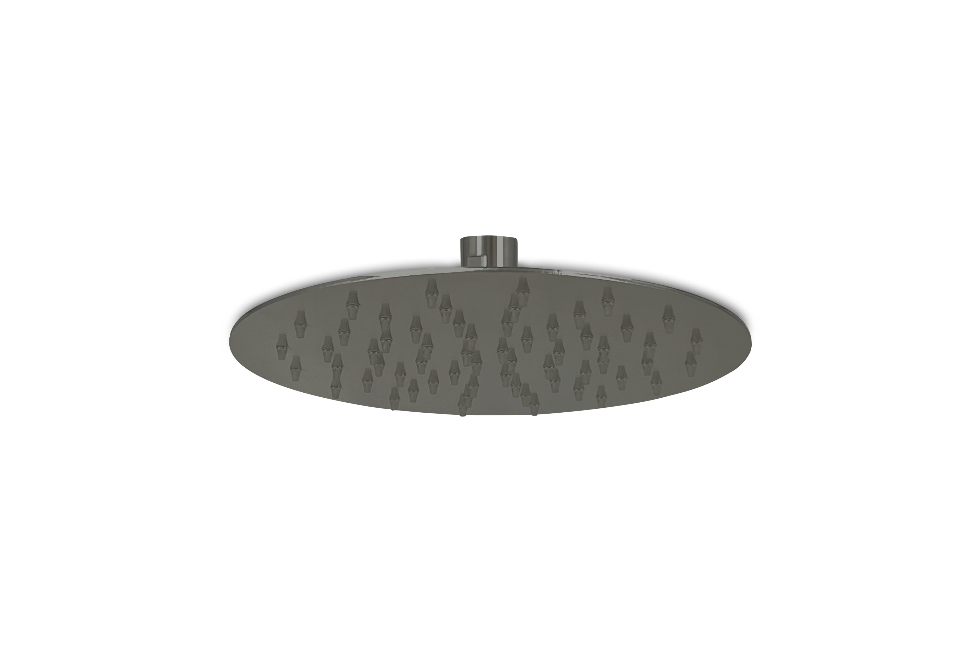 Lagoo - Nesso - Hoofddouche Superslim ( 2mm | Ø200)  - Geborsteld Gun Metal PVD - N8100GM