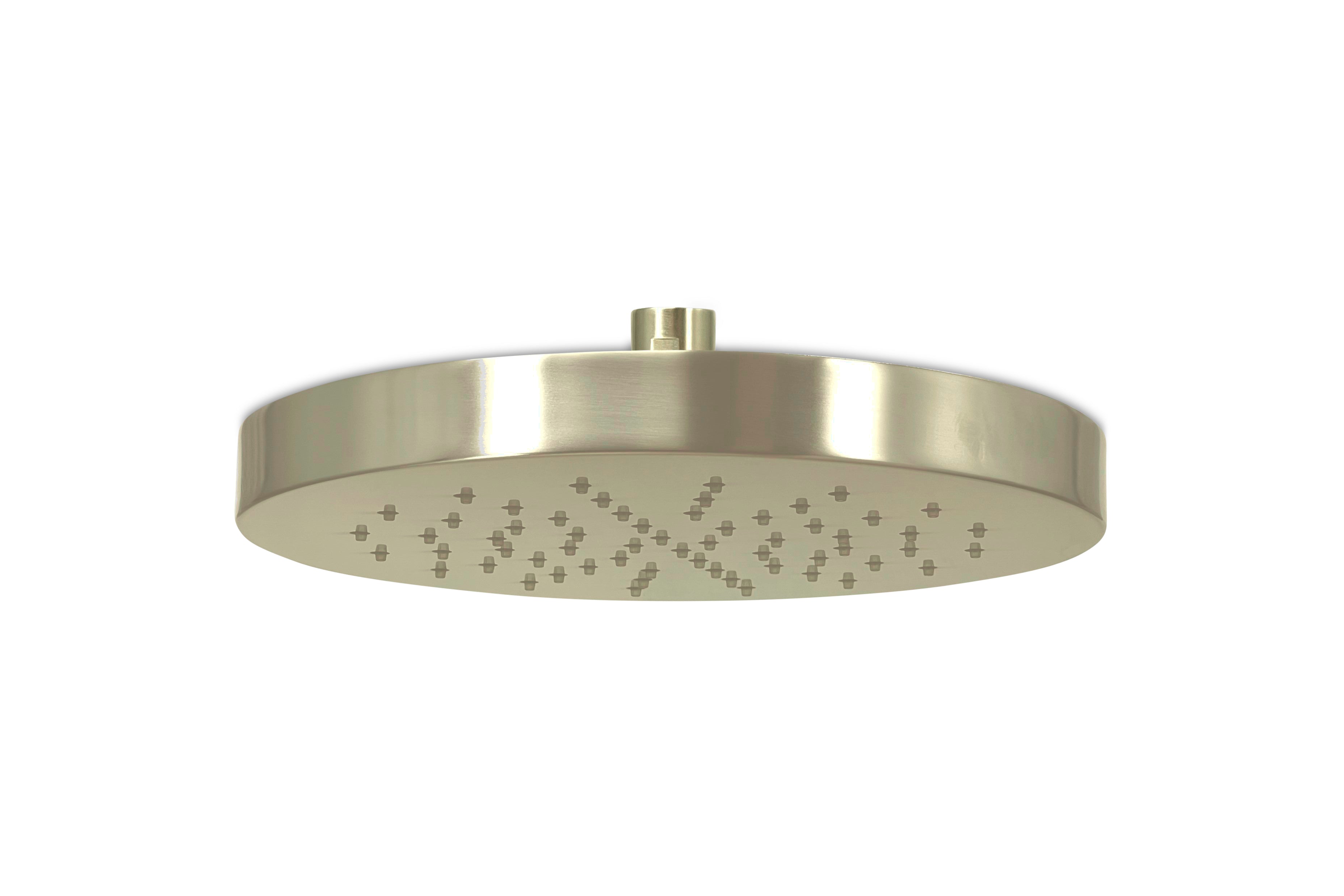 Lagoo - Nesso - Hoofddouche (30 mm | Ø225) - Geborsteld Champagne PVD - N8120PG