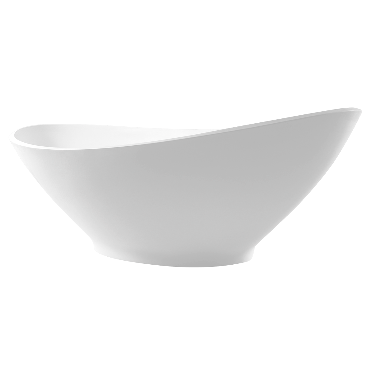 Arcqua - Perre solid surface vrijstaand bad 189x90x56 mat wit