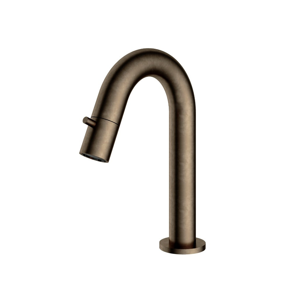 Hotbath Cobber U001 fonteinkraan - Verouderd Messing