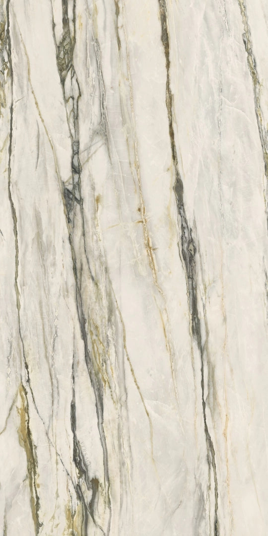 Versace Tiles, Maximvs - G67503 - Calacatta Green, Lux, 120x280cm, 6.00mm, Rett.