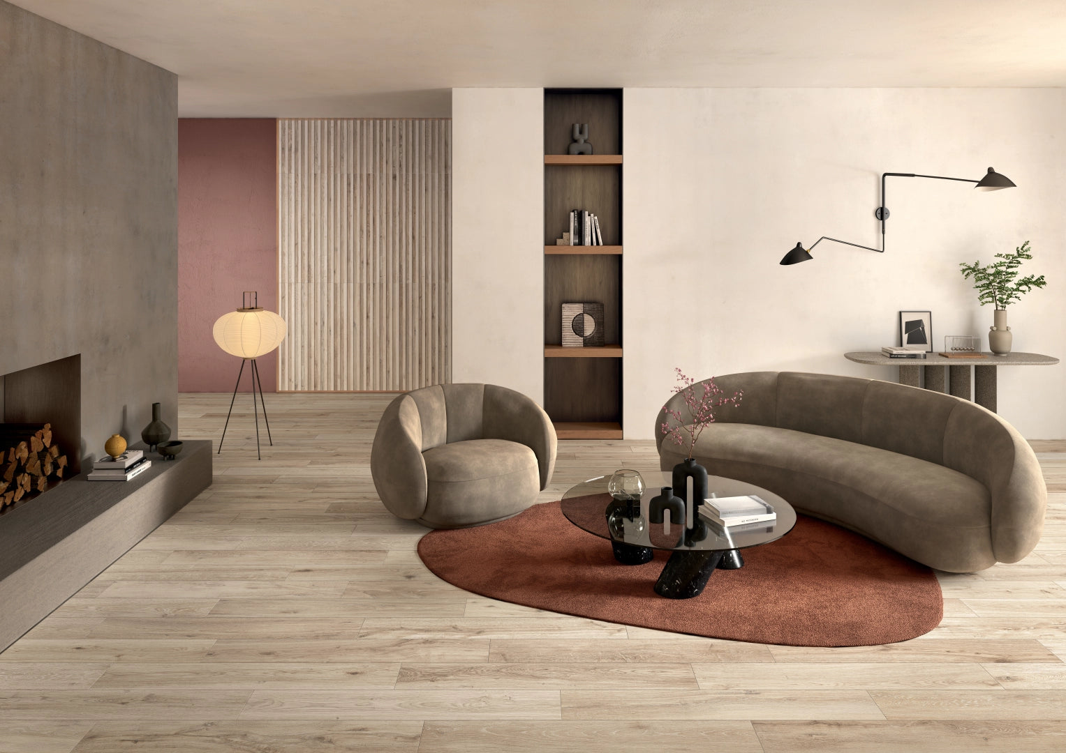 Lea Ceramiche, Bio Attitude - LG9B440 - Cotton, Grip, 40x120cm, 20.00mm, Rett.