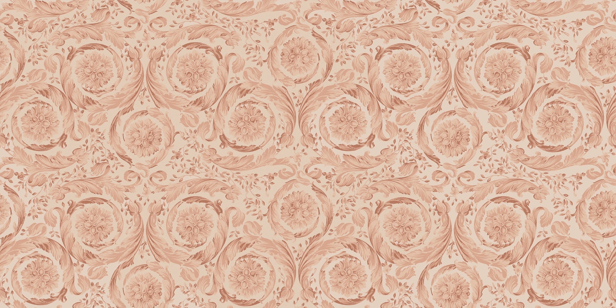 Versace Tiles, Icons - G28320 - Barocco Rose, Naturale, 60x120cm, 10.00mm, Rett.