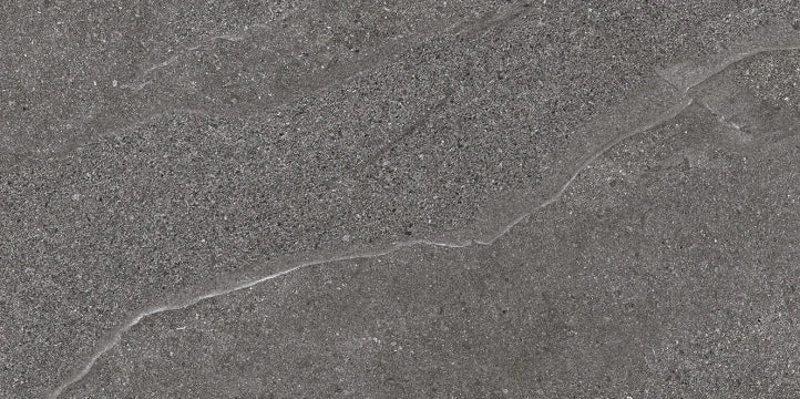 Ceramiche Settecento, Nordic Stone - 171025 - Anthracite, Matt, 29.9x60cm, 10.00mm