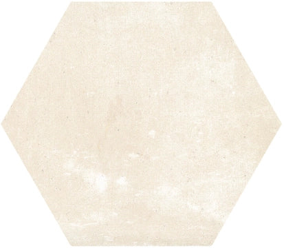 Geotiles, Terracotta - White, Natural, 20x24cm, 10.00mm, Rett.