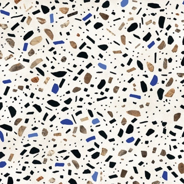 Ceramica Fioranese, Fio Ghiaia - 0GH301R - Bianco, Matt, 30x30cm, 10.00mm, Rett.