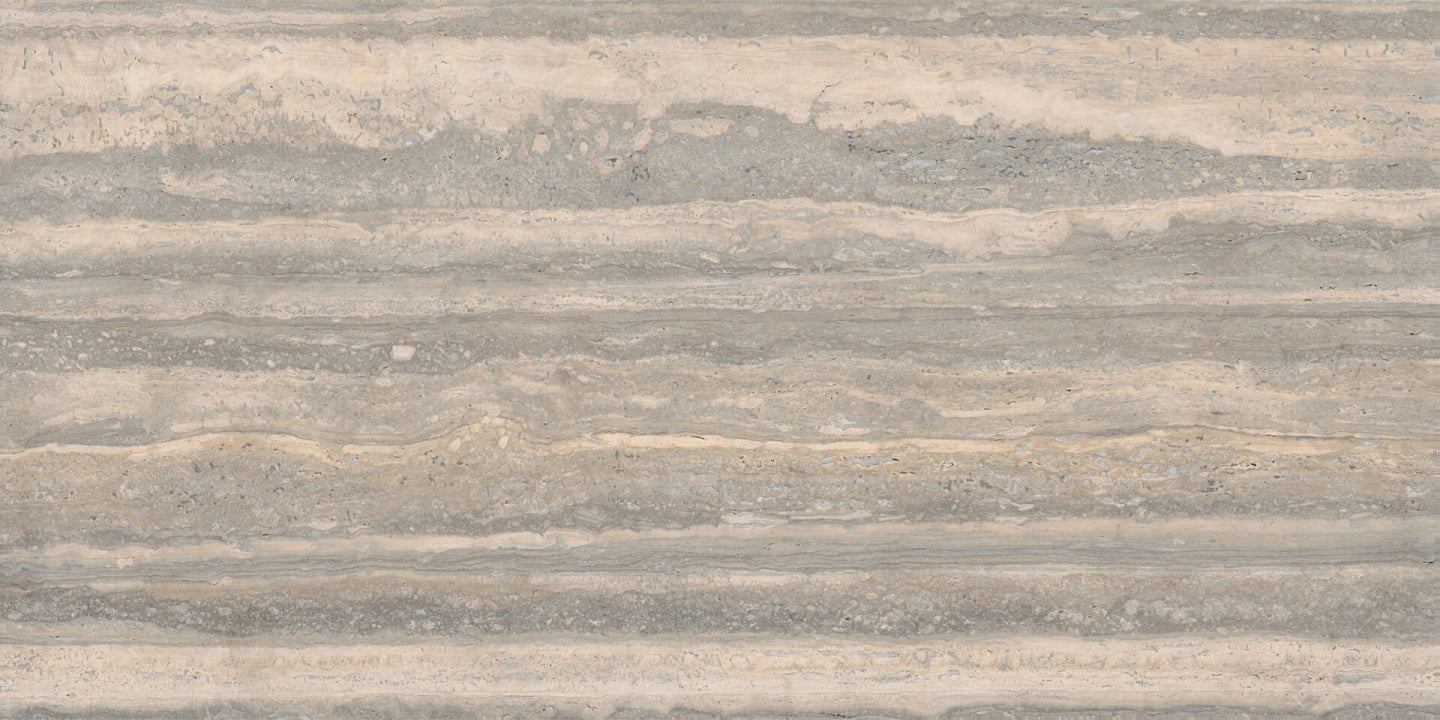 Marazzi, Mystone Travertino - M99S - Silver, Matt, 90x180cm, 10.00mm, Rett.