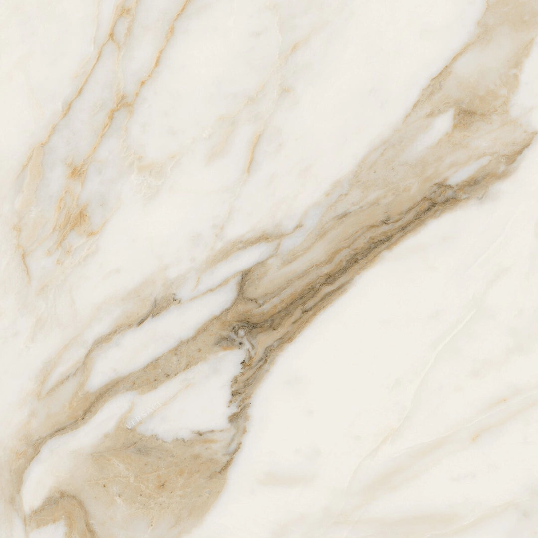 Versace Tiles, Maximvs - G67552 - Calacatta Bright, Lux, 120x120cm, 10.00mm, Rett.