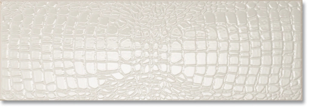 Ceramiche Settecento, Crocotiles - 760045 - Crocojoy White, Matt, 24x72cm, 10.00mm