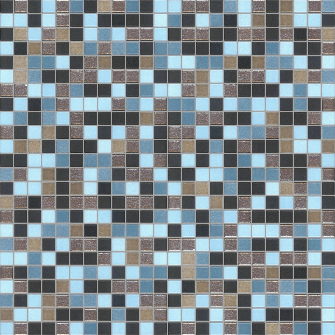 Appiani, Mix Colour - XFUS 703 - Fusion 03  Bronzo/Rutile/Lavanda/Viburno/Fiordaliso, Naturale (2.5x2.5), 30x30cm, 7.20mm