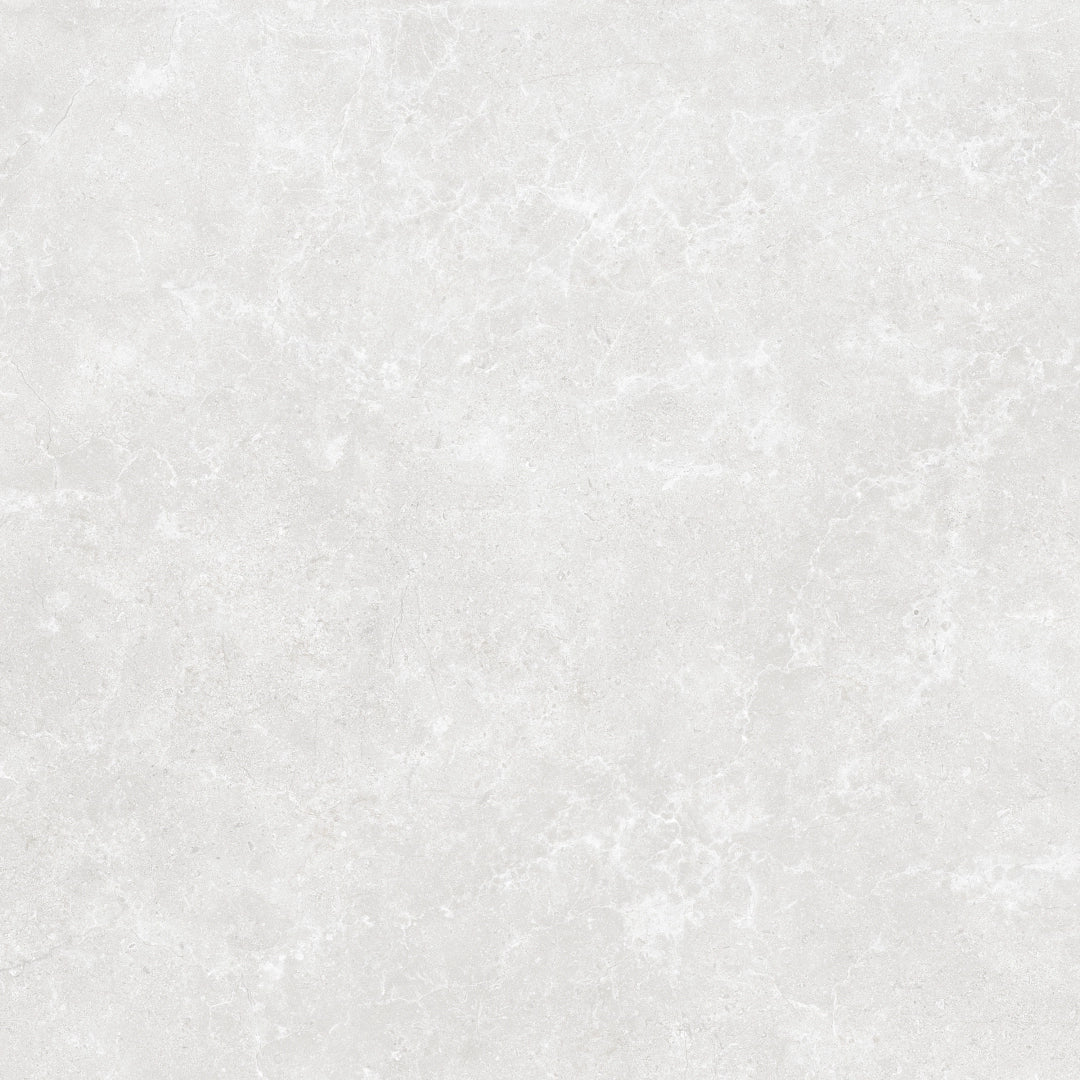 Azuvi, Hauteville - White, Matt, 60x60cm, 9.00mm, Rett.