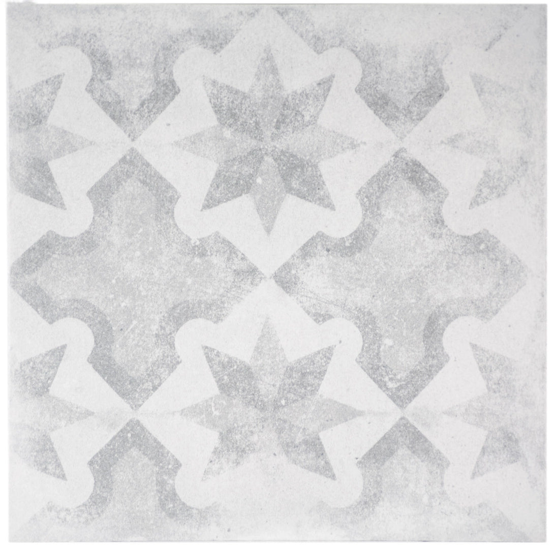 Terratinta Ceramiche, Betonepoque - TTBEWG07N -  White-Grey Olivia 07, Matt, 20x20cm, 10.00mm, Rett.