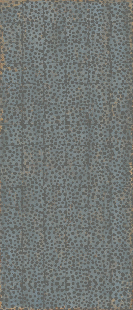ABK, Poetry Decor - PF60010231 - Pois Metal Verdigris, Naturale, 120x280cm, 6.00mm, Rett.