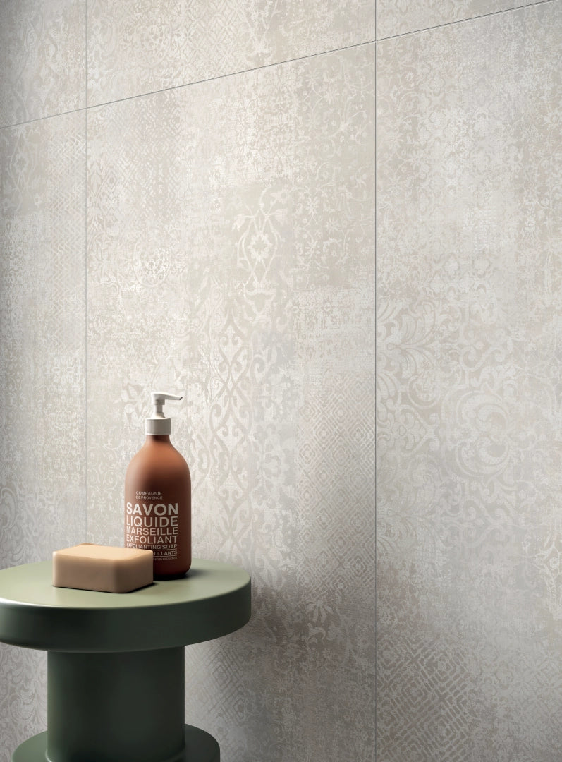 Panaria Ceramica, La Matière - PGGLM25 - Poudre, Ext, 90x90cm, 9.00mm, Rett.