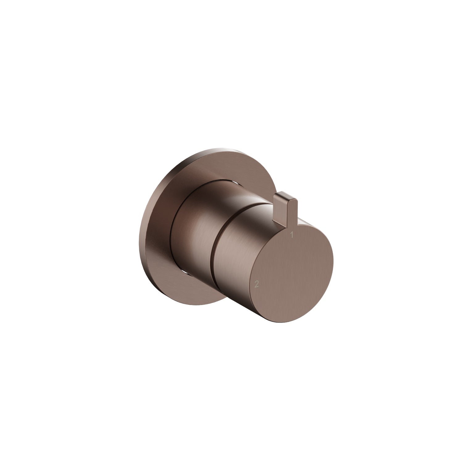 Hotbath Ace AC111EXT afbouwdeel 2-weg omstel - Geborsteld Koper PVD