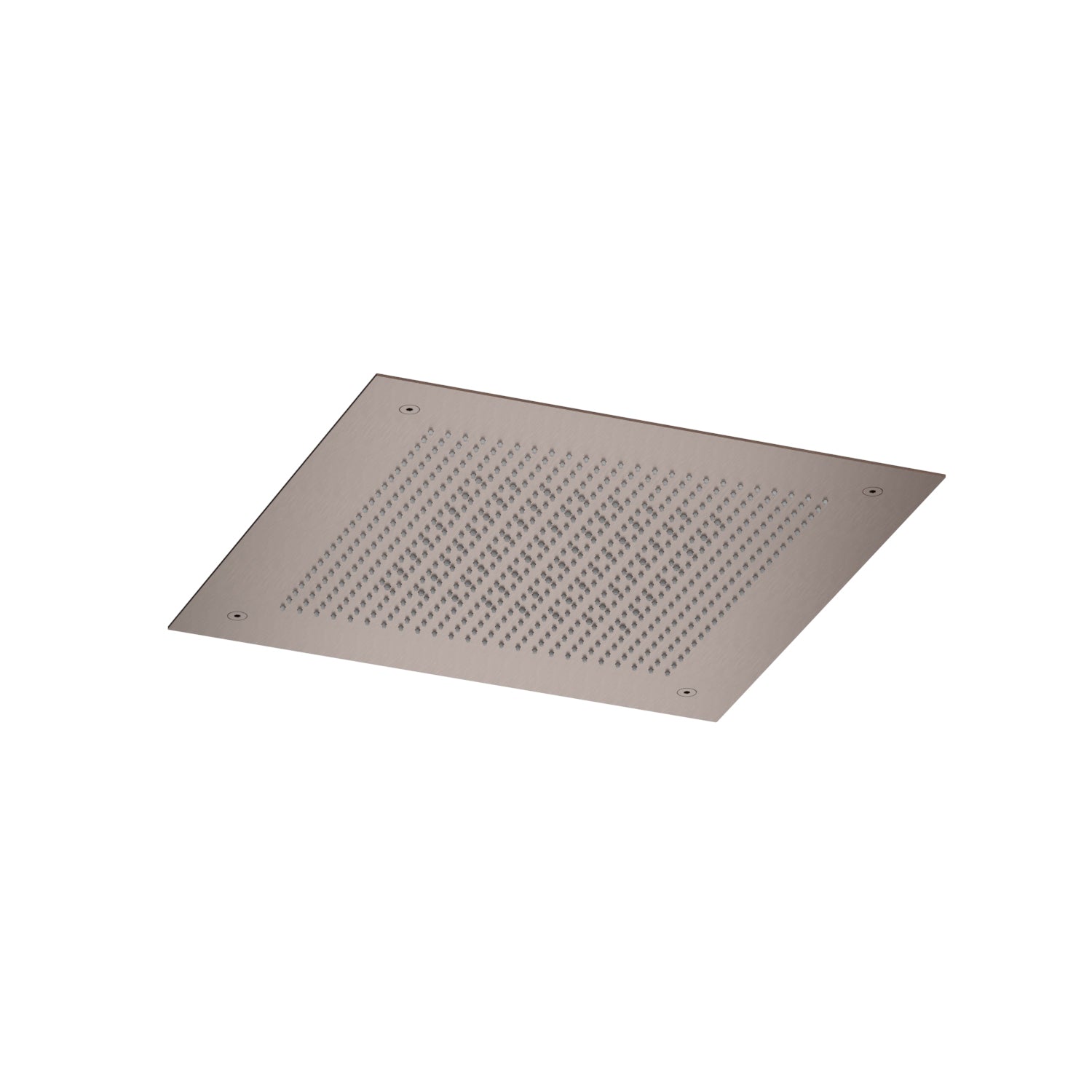 Hotbath Ace AC148 inbouw hoofddouche velvet 38x38cm 2 functies - Geborsteld Koper PVD