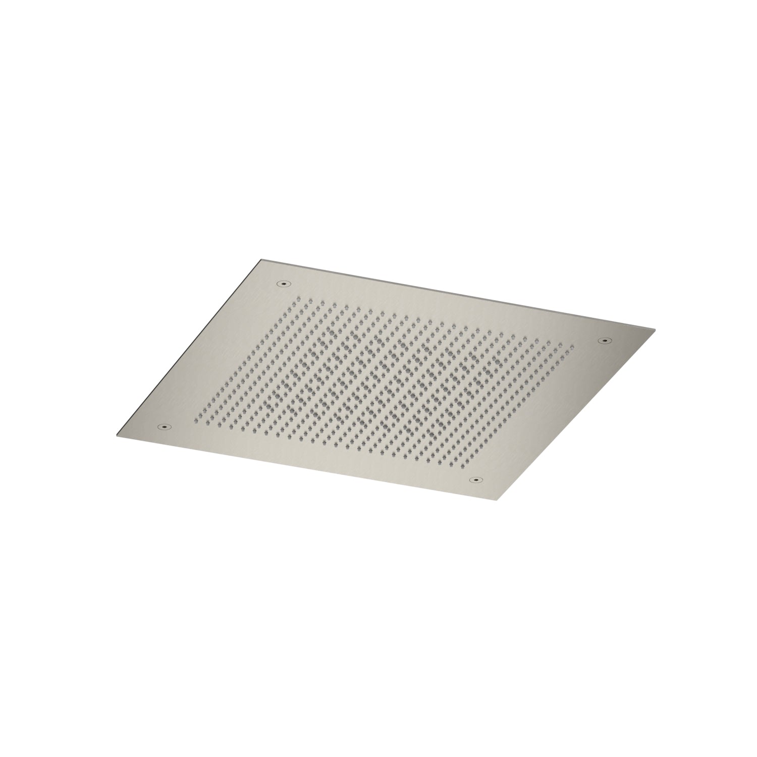 Hotbath Ace AC148 inbouw hoofddouche velvet 38x38cm 2 functies - Geborsteld Nikkel