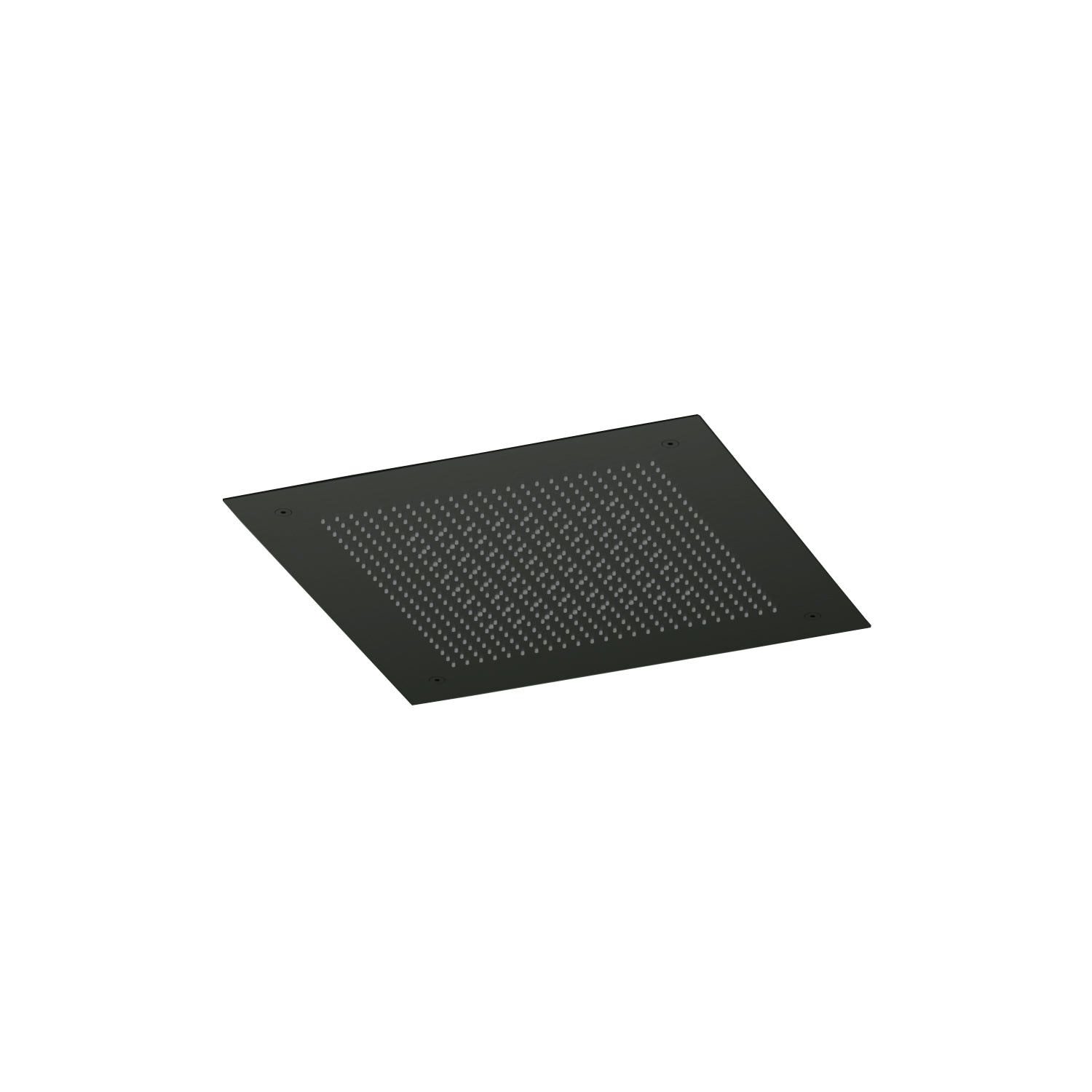 Hotbath Ace AC148 inbouw hoofddouche velvet 38x38cm 2 functies - Geborsteld Zwart PVD