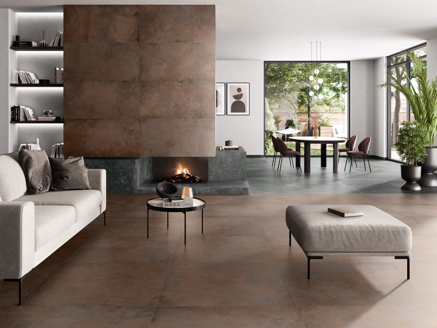 Pamesa, Alloy - Azzurro, Luxglass, 120x120cm, 10.20mm, Rett.