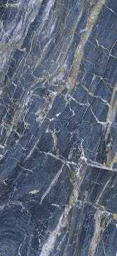 Cifre Ceramica, Golden - Blue, Polished, 120x260cm, 6.00mm, Rett.