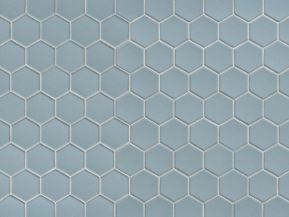 Terratinta Ceramiche, Hexa - Azure Mist, Matt, 14x15cm, 10.00mm, Rett.