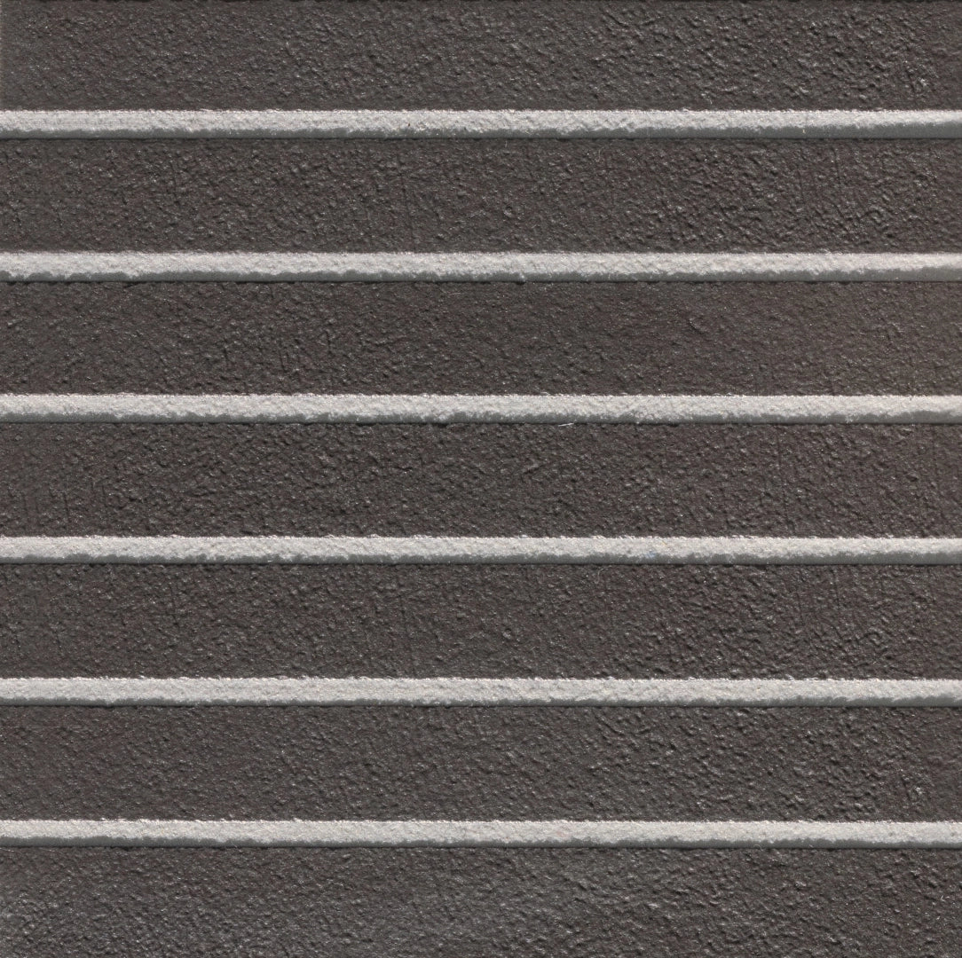Mutina, Fringe - Anthracite, Bold, 12.3x12.3cm, 12.00mm, Rett.