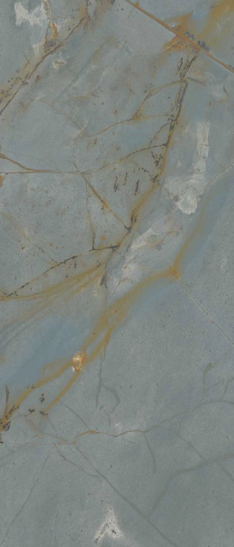 Tau Ceramica, Magna Blue - Magna Blue, Polished, 120x280cm, 6.00mm, Rett.