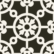 Faetano by Del Conca, Paris - 20PR00YNA - Bercy Nero, Matt, 20x20cm, 8.50mm, Rett.