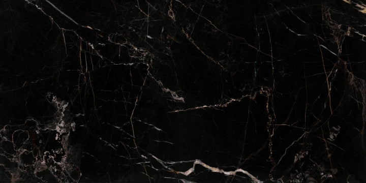 Ceramiche Caesar, Anima - AERV - Nero Atlante, Lucidato, 30x60cm, 9.00mm, Rett.
