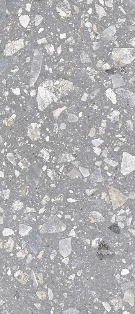 Saime Ceramiche, Grestone - Grey, Naturale, 120x278cm, 6.00mm, Rett.