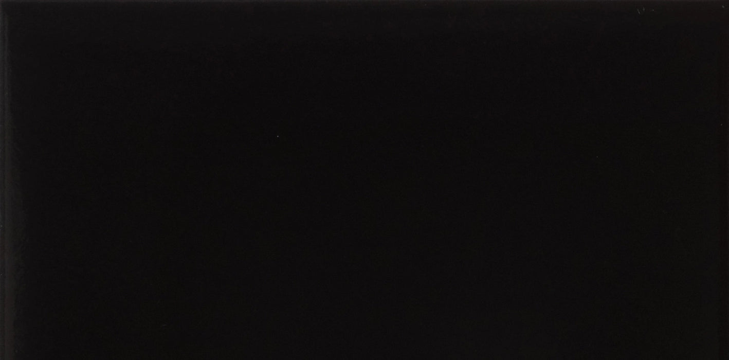 Mutina, Din - KGDM32 - Black, Glossy, 7.4x15cm, 10.00mm, Rett.