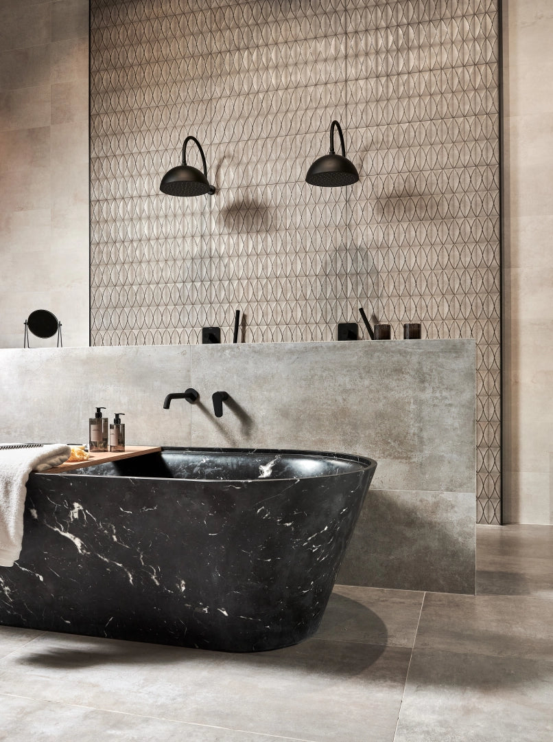 Keraben, Universe - White, Matt, 60x120cm, 10.00mm, Rett.