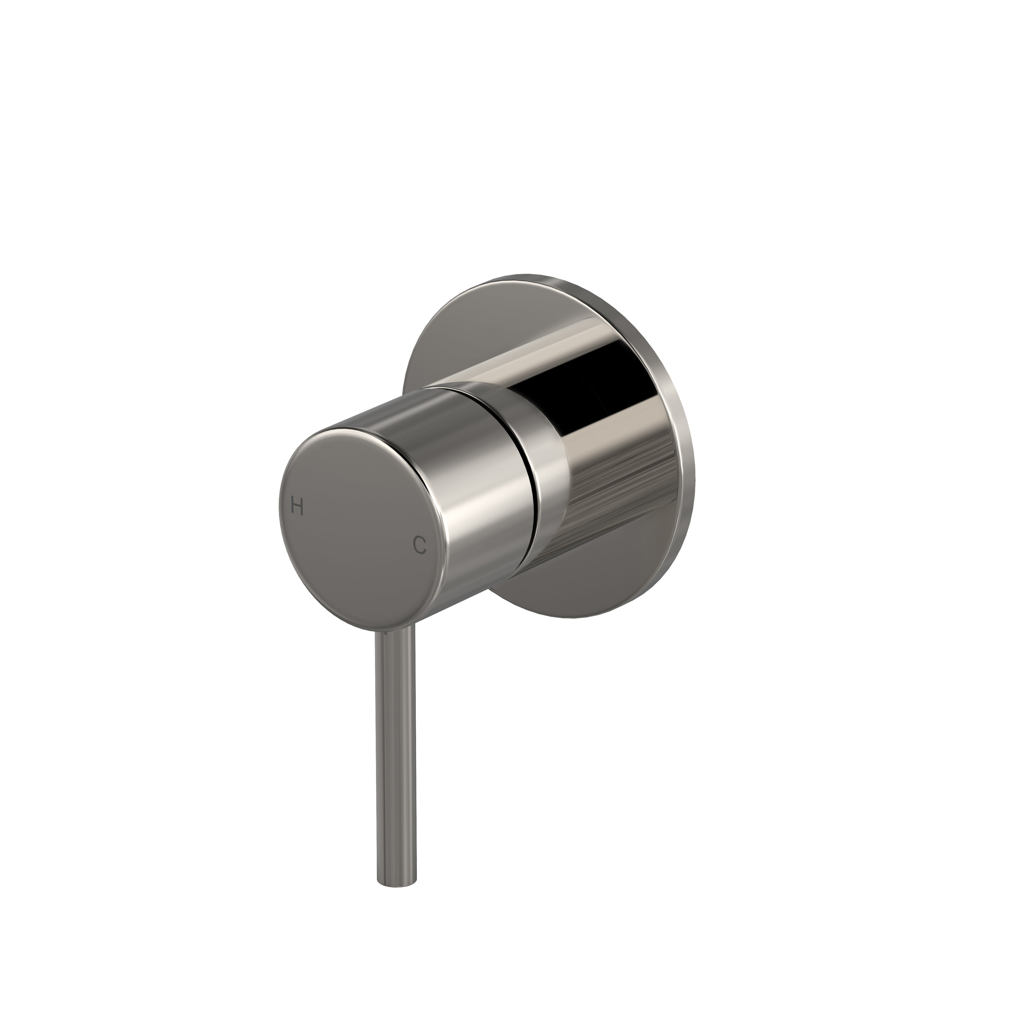 Hotbath Buddy B131EXT inbouw douchemengkraan - Geborsteld Nikkel