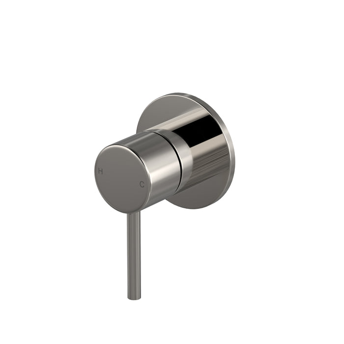 Hotbath Buddy B131EXT inbouw douchemengkraan - Geborsteld Nikkel