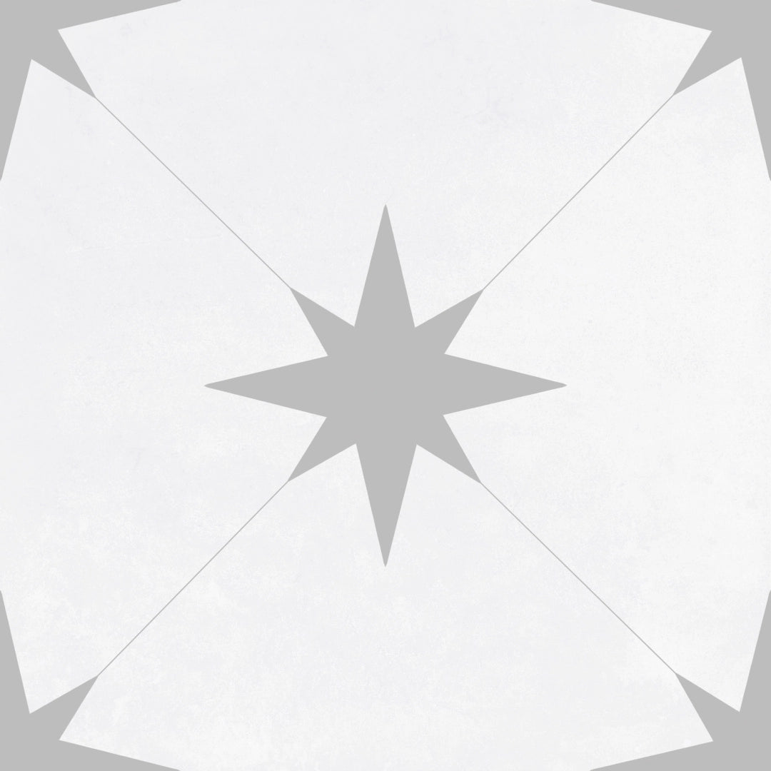 Geotiles, Llevant - Grey, Natural, 22.3x22.3cm, 10.00mm, Rett.