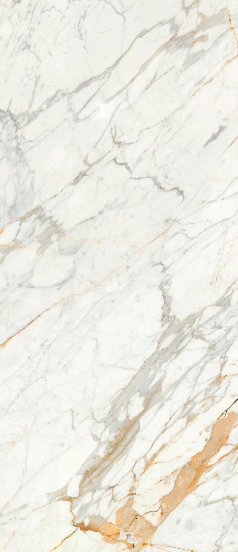 Ragno, Incanto - R8NG - Calacatta Michelangelo, Glossy, 120x278cm, 6.00mm, Rett.