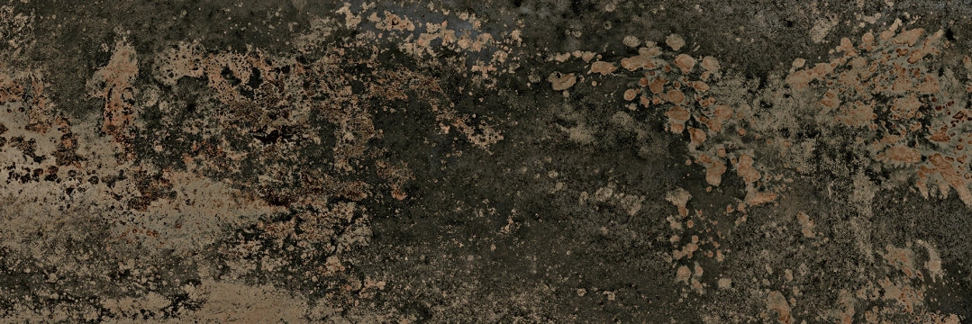 Ceramiche Campogalliano, Glo - Nero, Naturale, 10x30cm, 10.00mm
