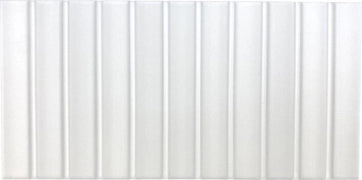 Dune Ceramica, Kit-Kat - White, Matt, 11.5x23.1cm, 10.00mm, Rett.