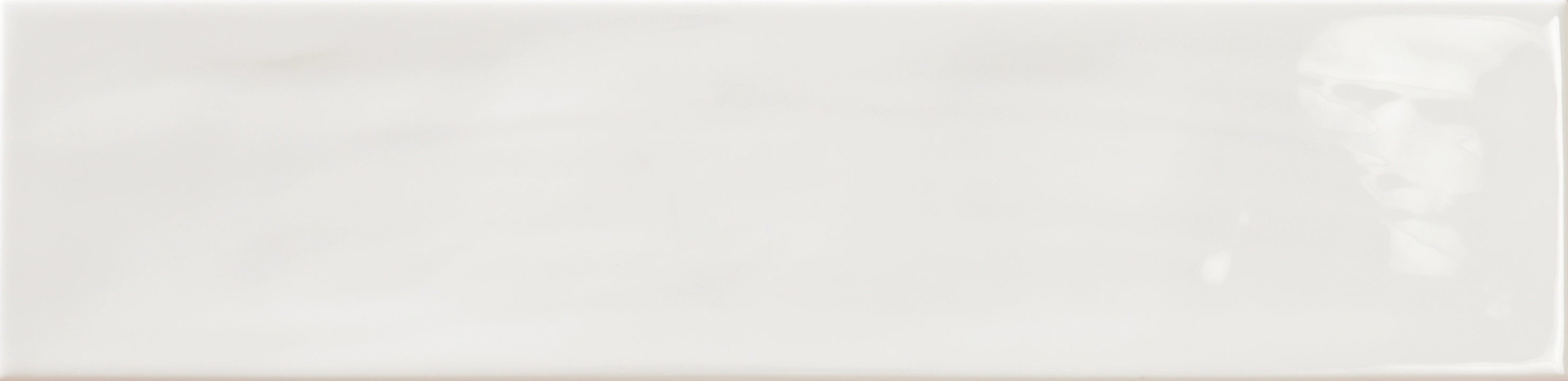 Tau Ceramica, Maiolica - White, Glossy, 7.5x30cm, 9.80mm