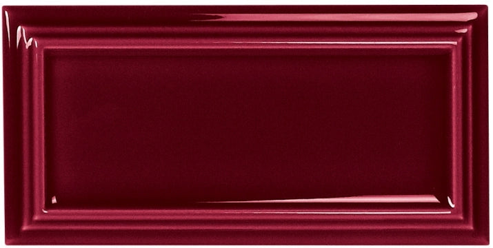 Carmen Ceramica, Hamptons - Tiana Cherry, Brillo, 6.5x13cm, 8.00mm, Rett.