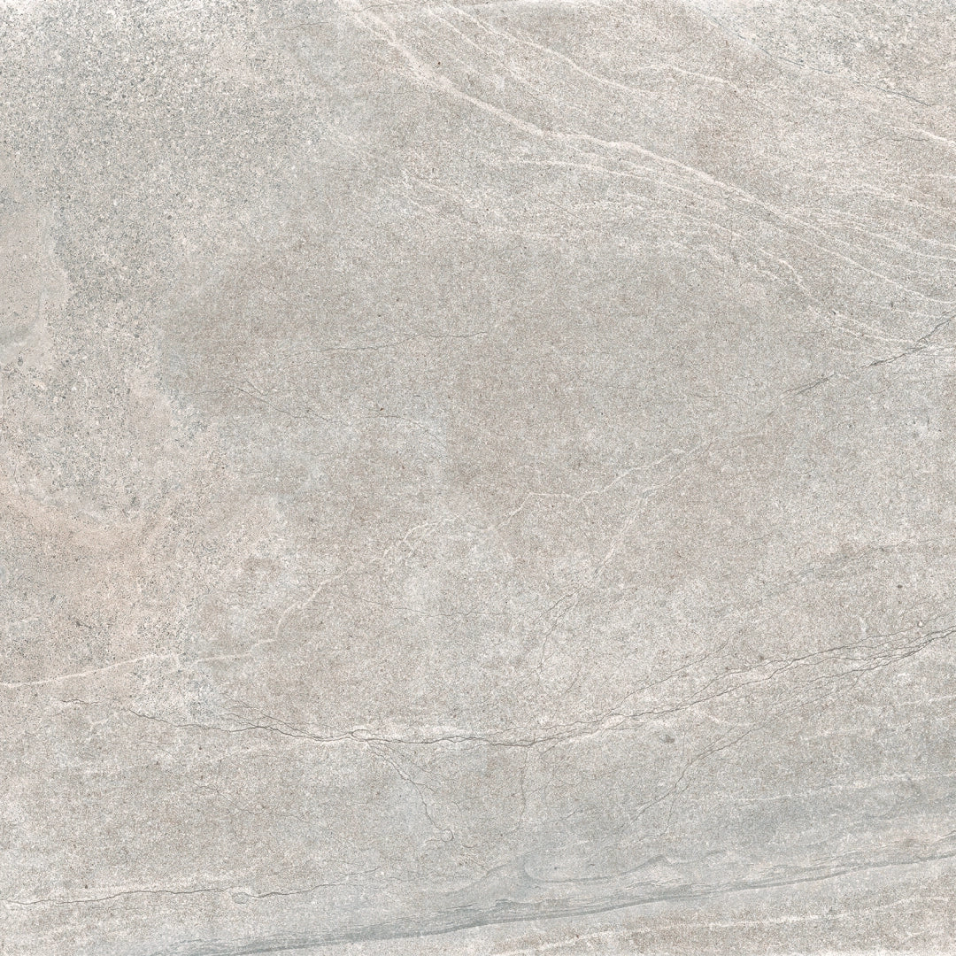 Novabell, Aspen - APN 101R - Rock Grey, Natural, 100x100cm, 9.50mm, Rett.