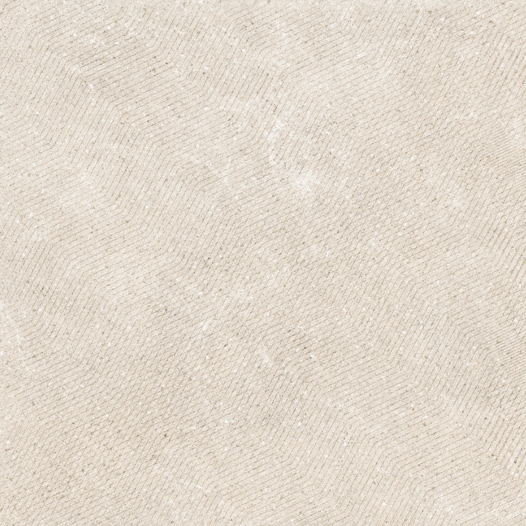 Tuscania Ceramiche, Etna - M2H4 - Beige, Strutturato, 61x61cm, 20.00mm, Rett.