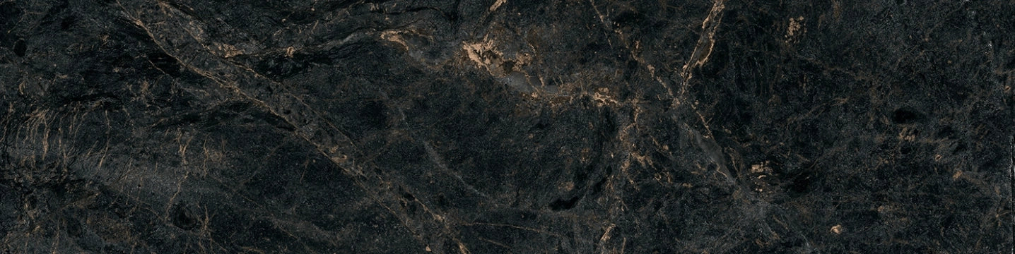 Ceramiche Campogalliano, Aqua - Nero, Levigato, 7.5x30cm, 10.00mm, Rett.