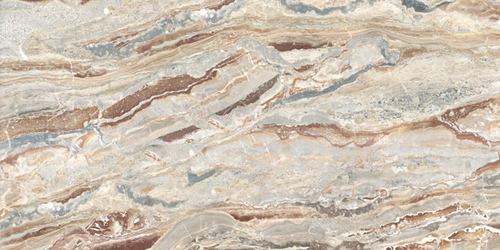 Apavisa, Orobico - Red, Polished, 60x120cm, 7.00mm, Rett.