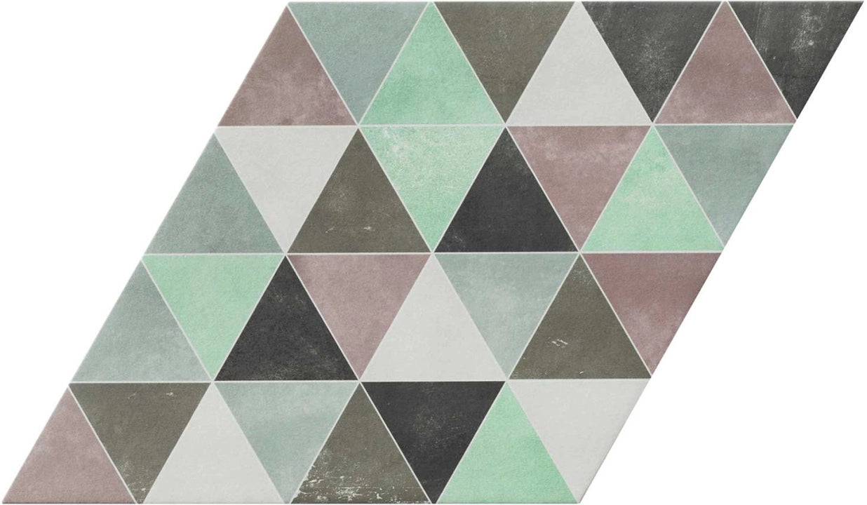 Realonda, Diamond Triangle - Garden, Mate, 40x70cm, 10.00mm